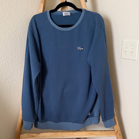 Other - DQM Men's Skater Brand Blue Pullover Sweatshirt